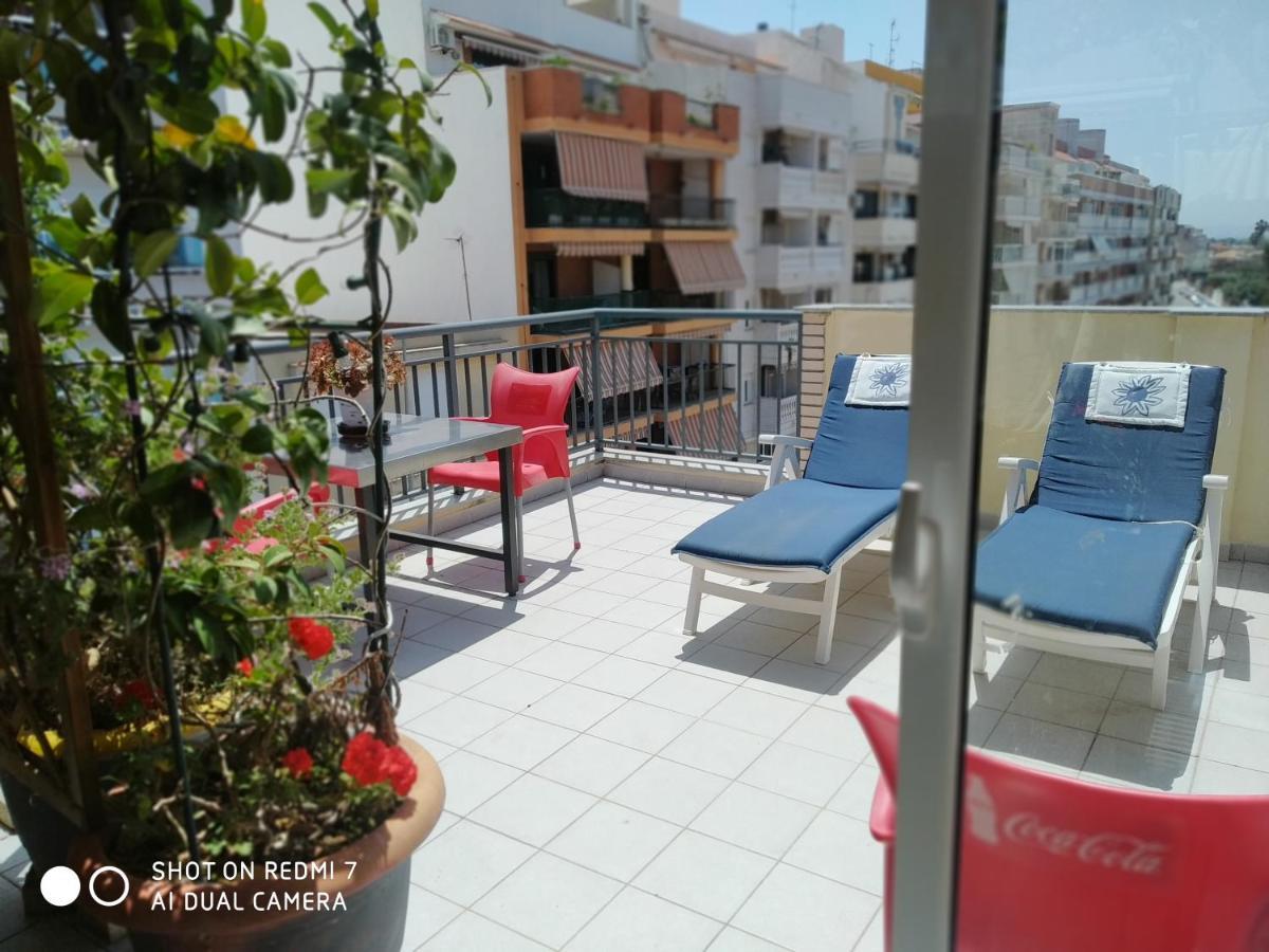 Ferienwohnung Habitacion En Un Atico Con Gran Terraza Y,Cocina ,En La Playa Burriana Exterior foto